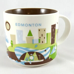 Starbucks Edmonton YOU ARE  HERE Collection Coffee Tea Mug 14 OZ